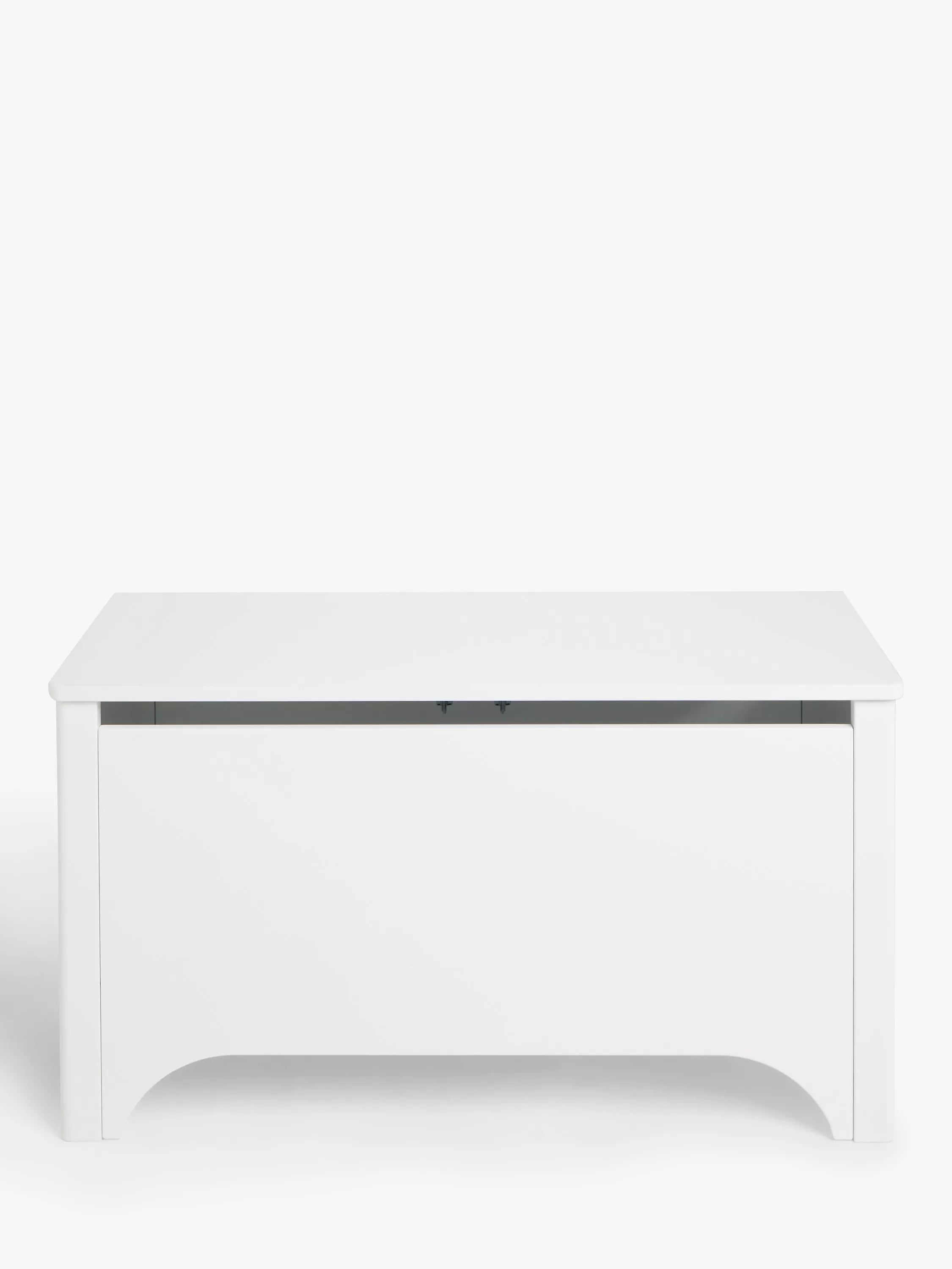 John Lewis Arc toy storage box white, imported from the UK