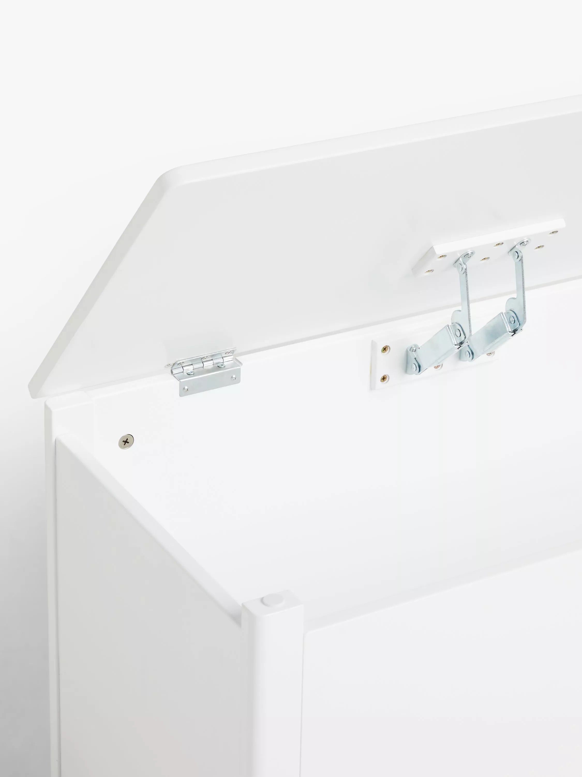 John Lewis Arc toy storage box white, imported from the UK