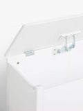 John Lewis Arc toy storage box white, imported from the UK