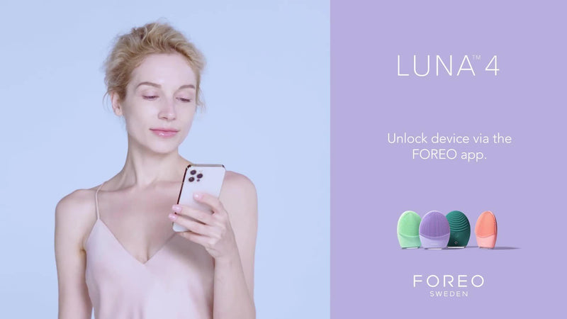 FOREO Luna 4 Facial Cleansing Device Sensitive Skin - British product