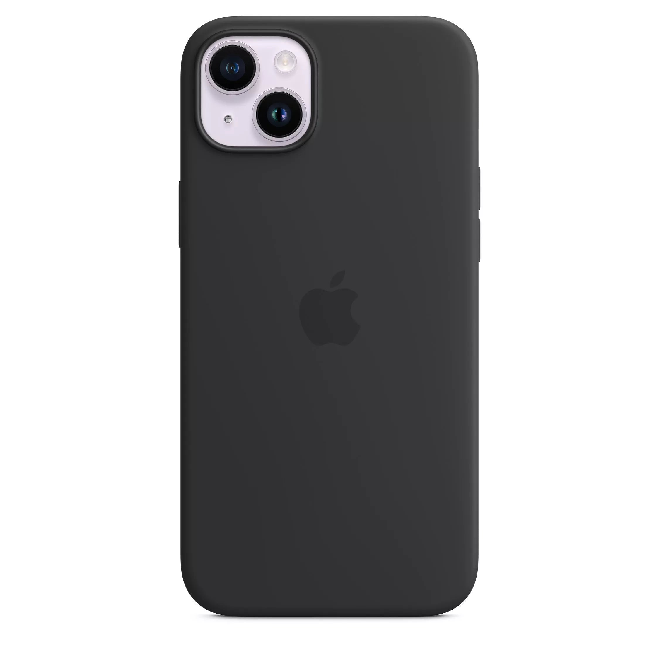 Apple silicone case with MagSafe for iPhone 14 Plus, UK version