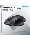 Logitech G502 X Plus Lightspeed wireless gaming mouse - British product