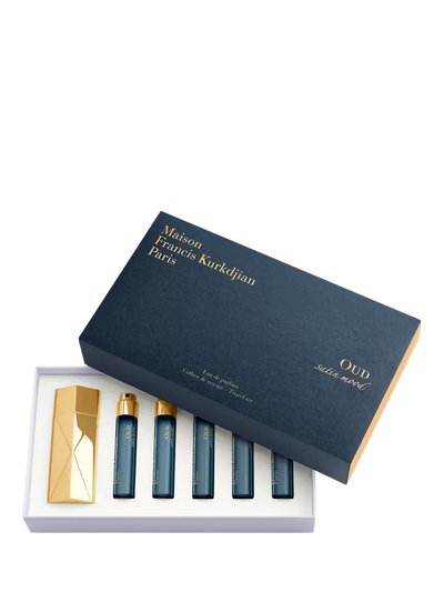 John Lewis Maison Francis Kurkdjian Oud Satin Mood Eau de Parfum Travel Size Set 5 x 11ml- Buy online at McGrocer