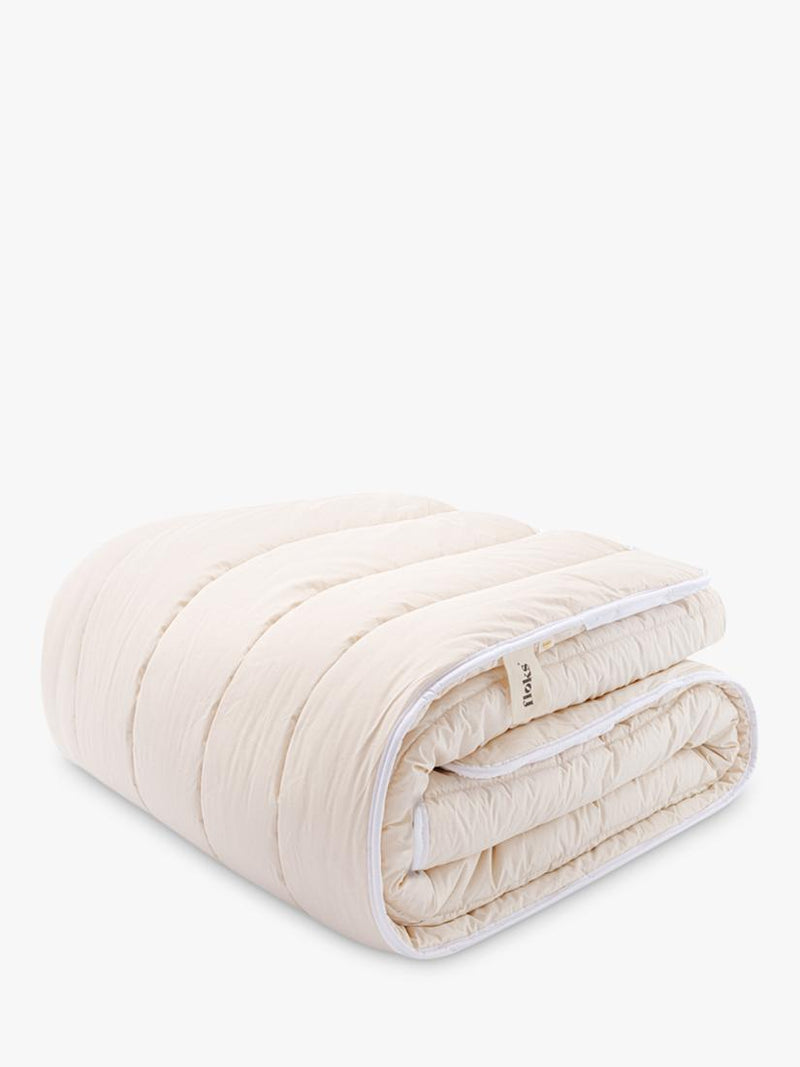 Floks luxury single wool winter duvet - British product