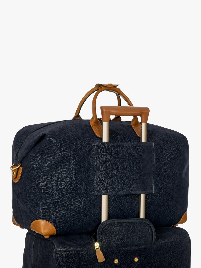 Bric's Life large faux suede holdall - British product