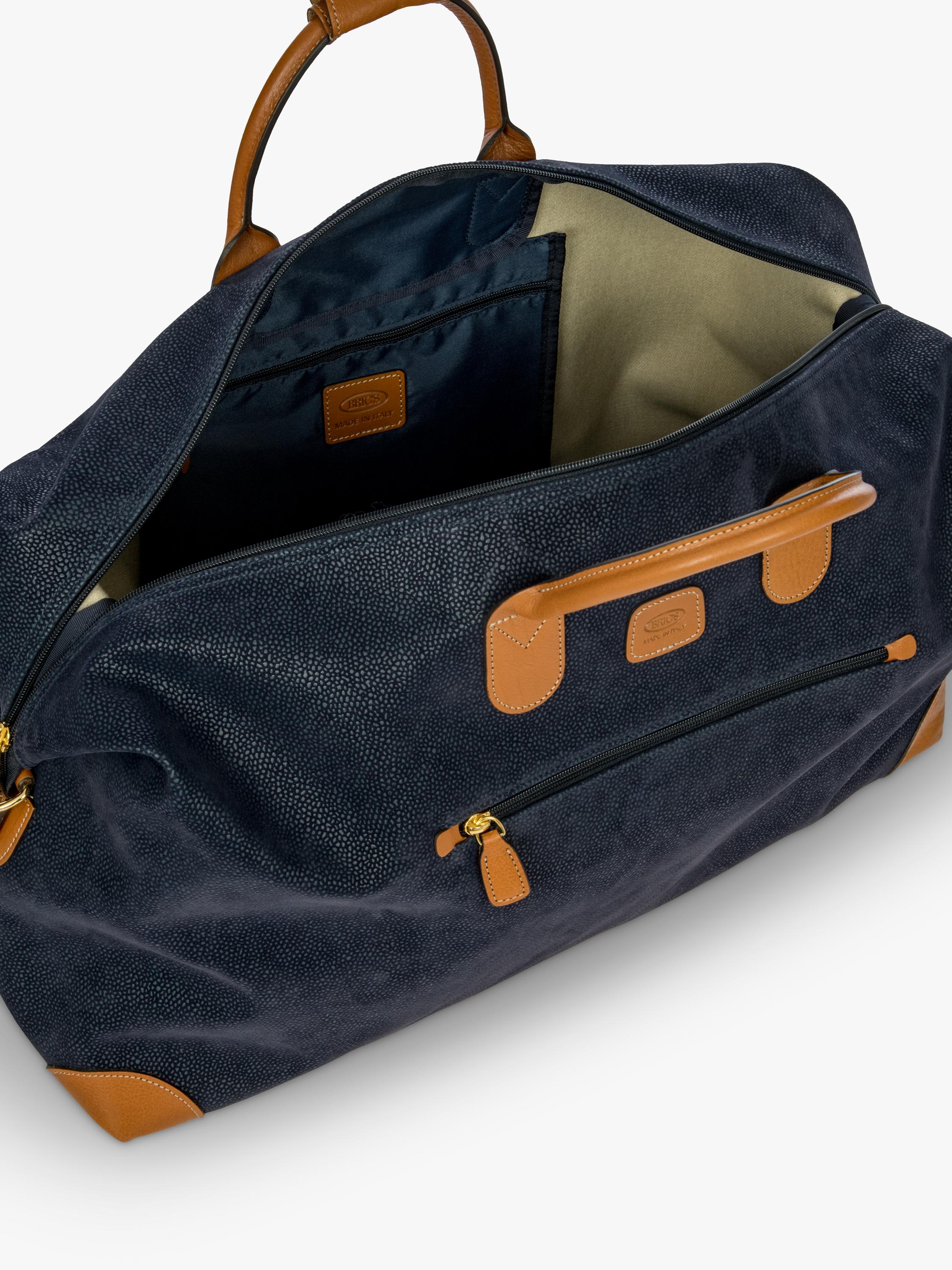 Bric's Life large faux suede holdall - British product