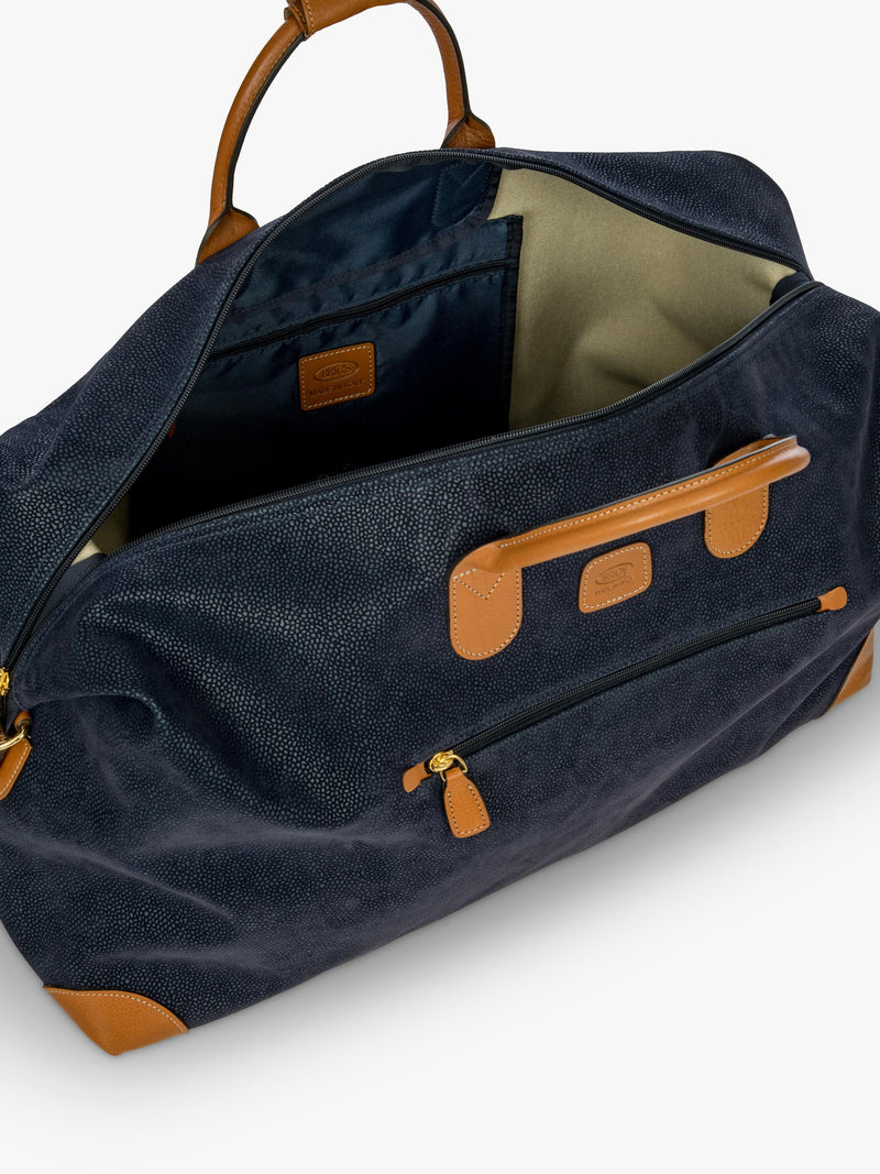 Bric's Life large faux suede holdall - British product