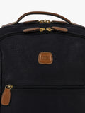 Bric's Life backpack with suede-effect material and Tuscan leather 14L, UK version