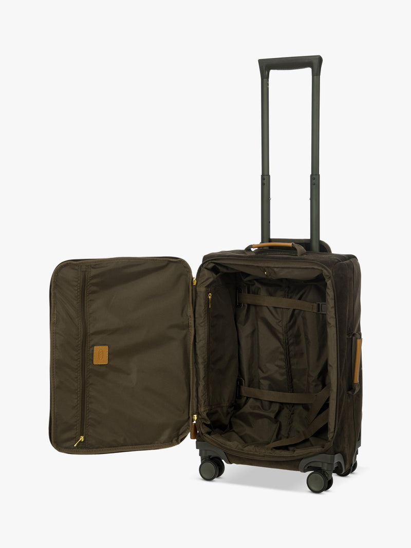 Bric's Life 55cm cabin case faux suede, UK version