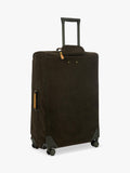 Bric's Life faux suede large suitcase 77cm - British product