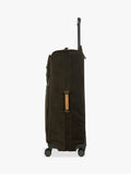 Bric's Life faux suede large suitcase 77cm - British product
