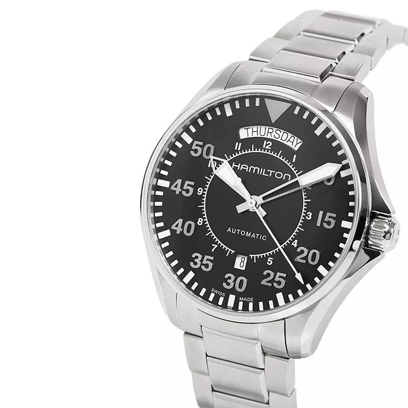 Hamilton Khaki Aviation Pilot Day Date Automatic watch 42mm, UK version