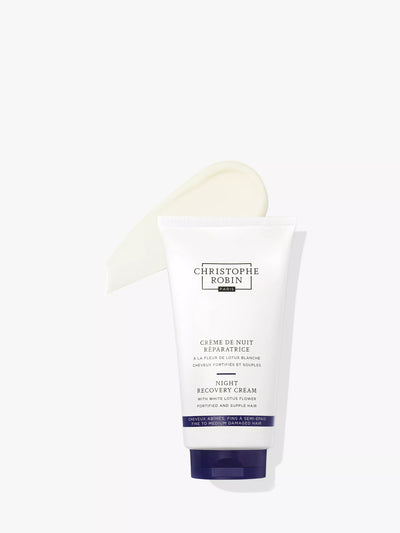 Christophe Robin Nacht-Regenerationscreme mit weißer Lotusblume, 150ml