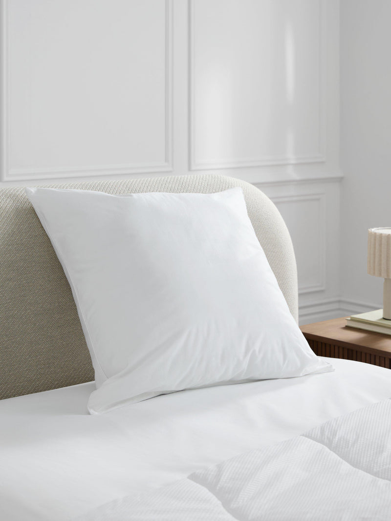 John Lewis anti-allergy pillow with HeiQ Allergen Tech square medium, UK version