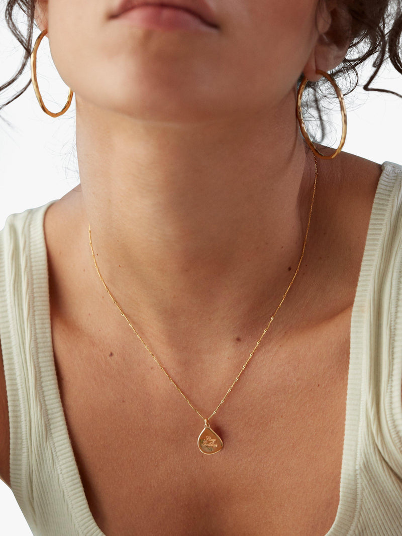 Monica Vinader gold vermeil twist chain choker 38cm, UK version
