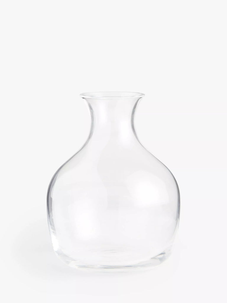 John Lewis ANYDAY Glass Plump Posy Vase, H13cm