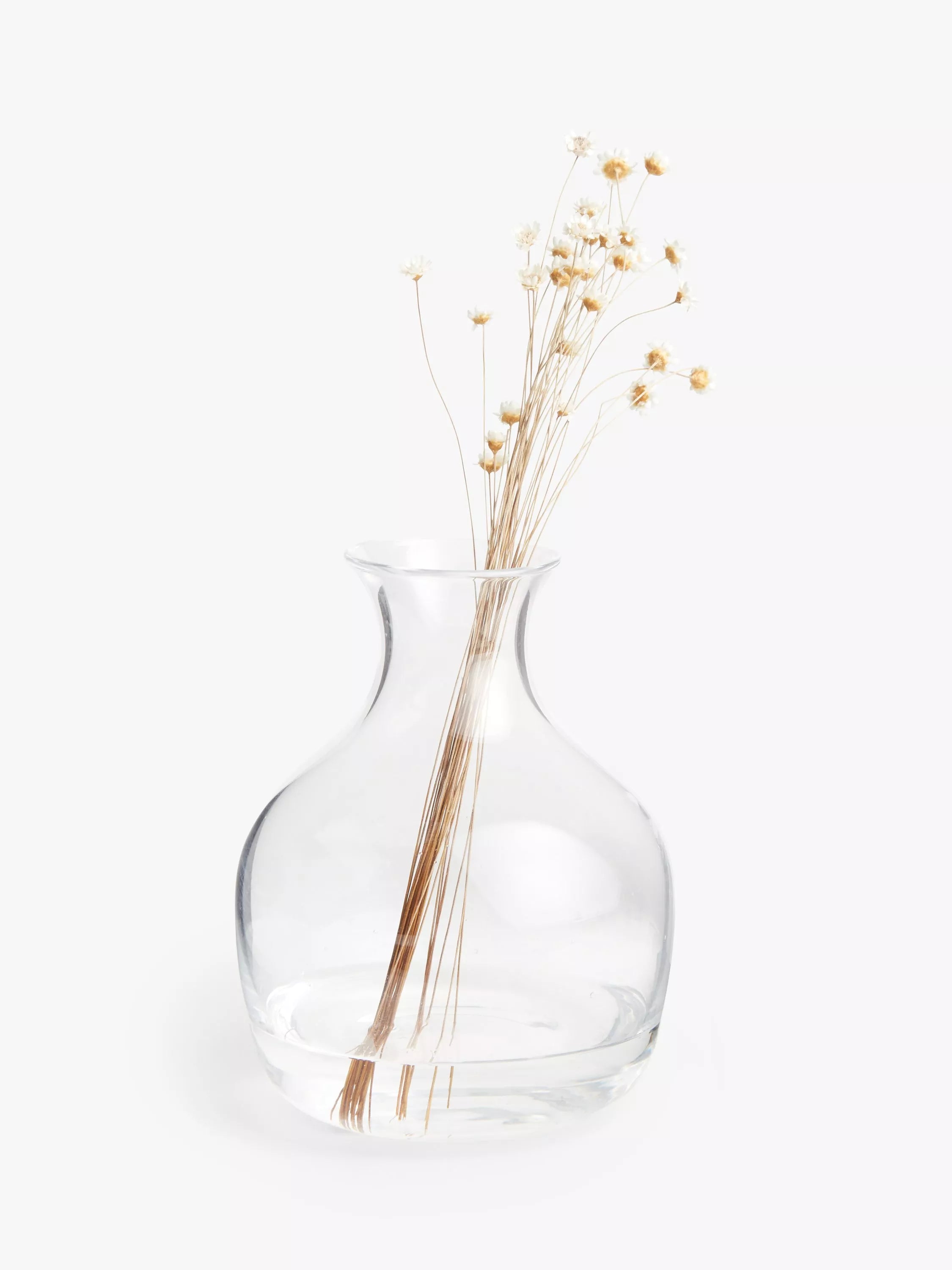 John Lewis glass posy vase H13cm, UK version
