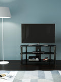 AVF corner TV stand with glass shelves for TVs up to 50 inch (British brand)