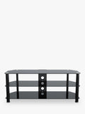 AVF corner TV stand with tempered glass shelves - British product