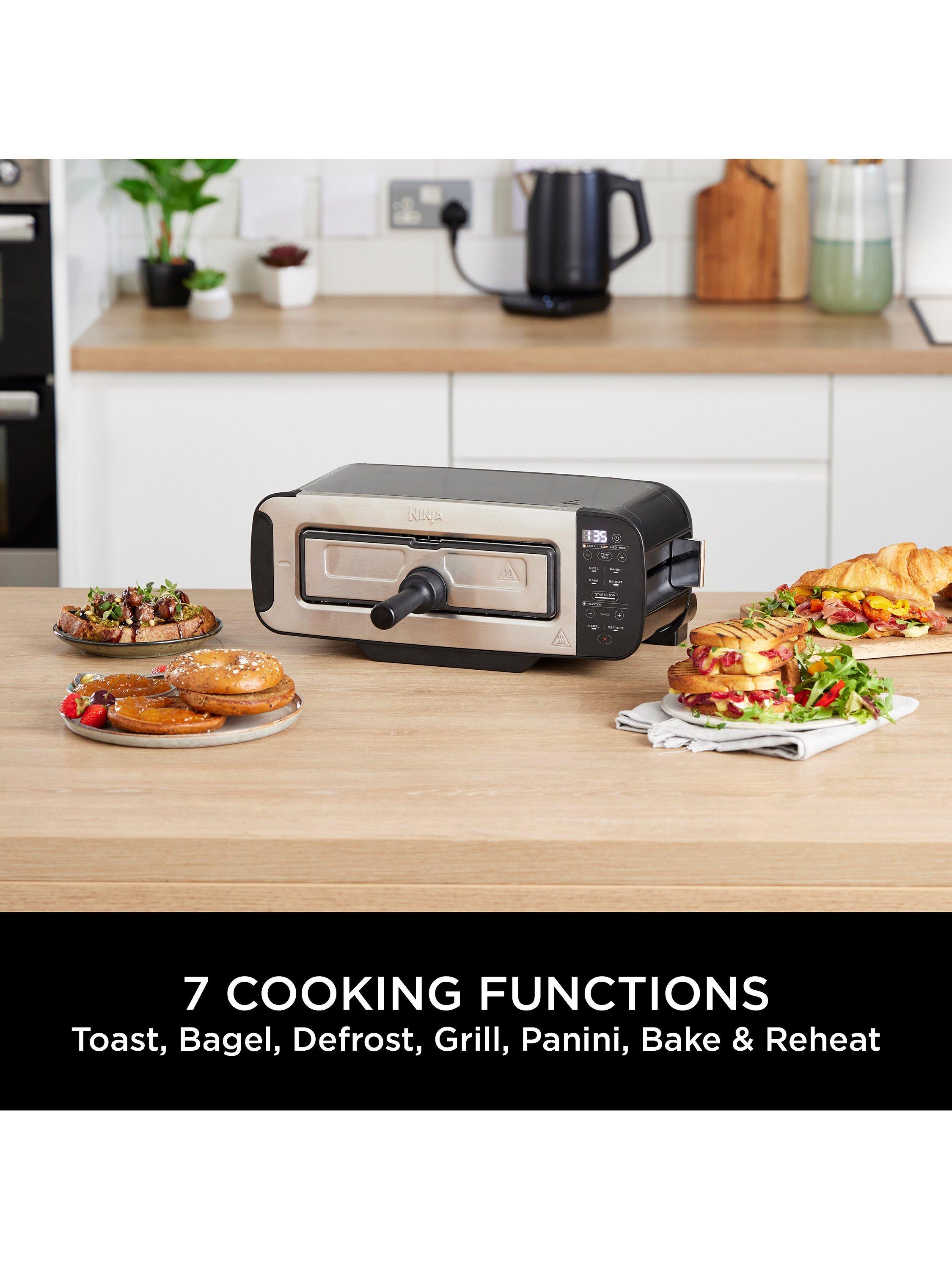 Ninja ST200UK 3-in-1 toaster grill and panini press, UK version