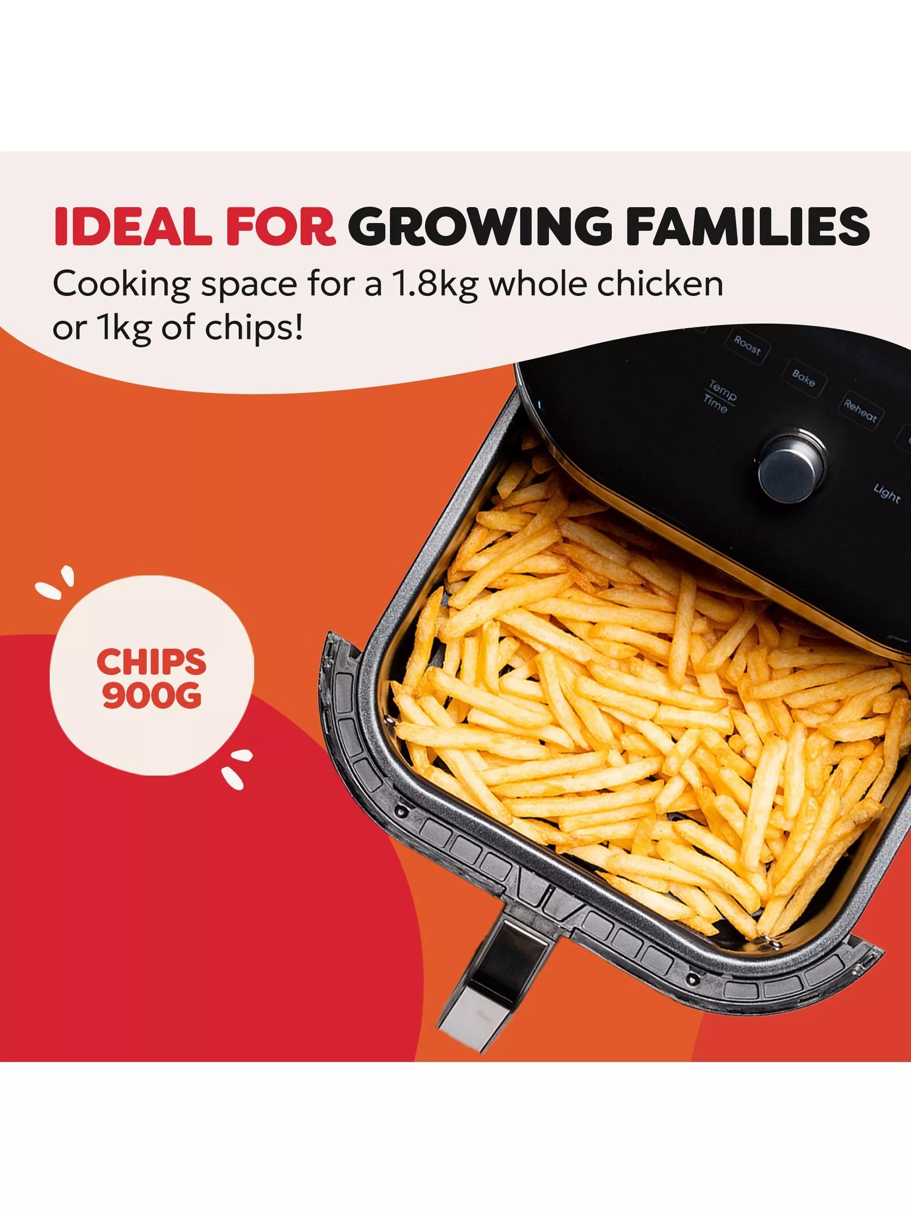 Instant Pot Vortex Plus ClearCook air fryer 5.7L (British brand)