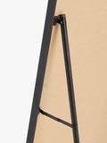 John Lewis black cheval mirror 135x40cm, imported from the UK