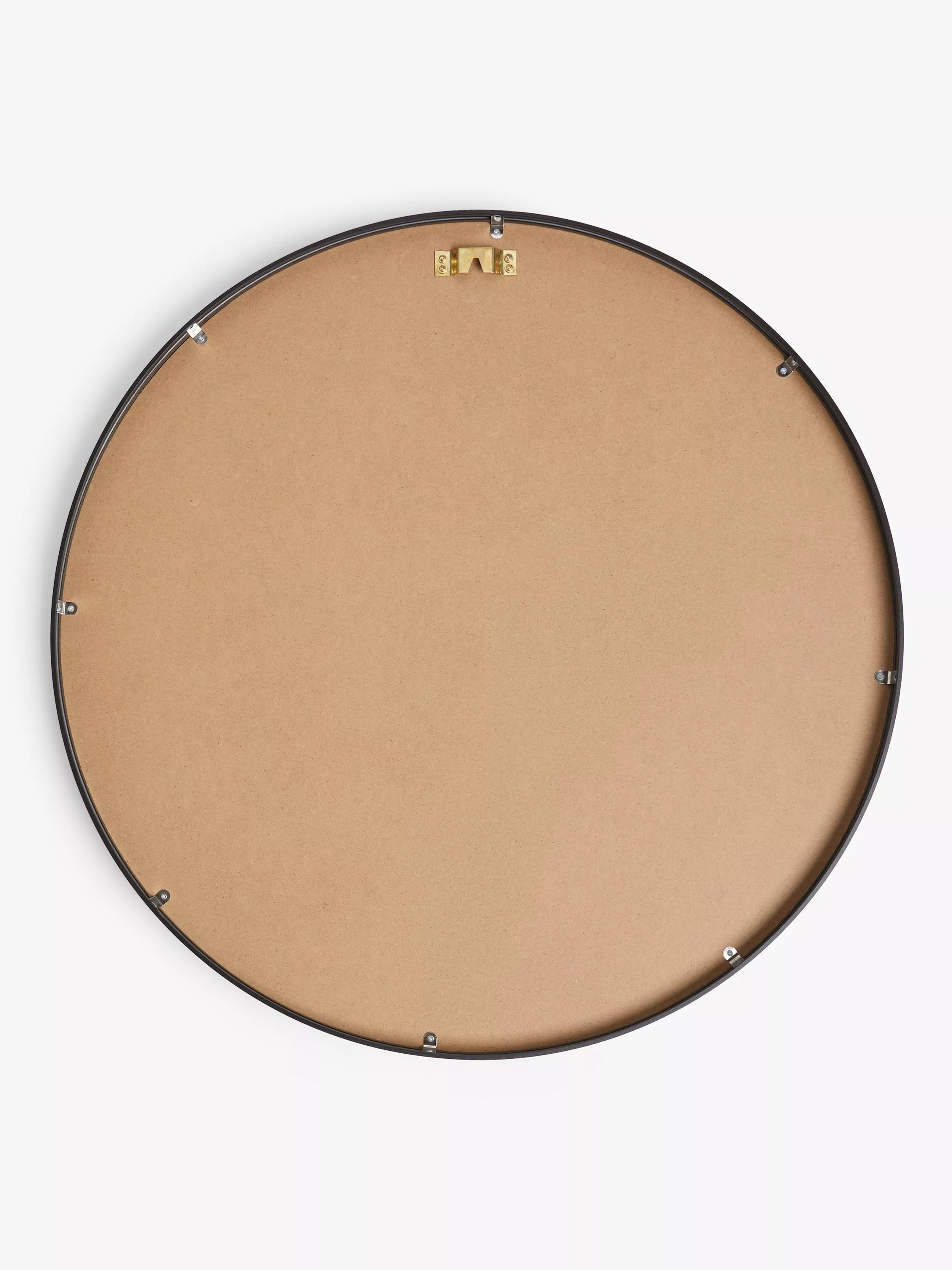 John Lewis round wall mirror 65cm slim metal frame (British brand)