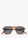 Persol PO3292S polarised square sunglasses 50mm - British product