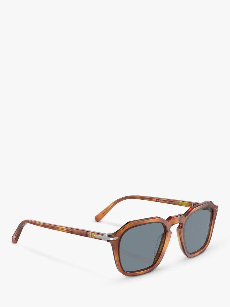 Persol PO3292S polarised square sunglasses 50mm - British product