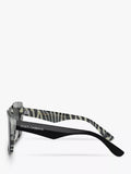 Dolce & Gabbana black square sunglasses, gradient lenses, imported from the UK