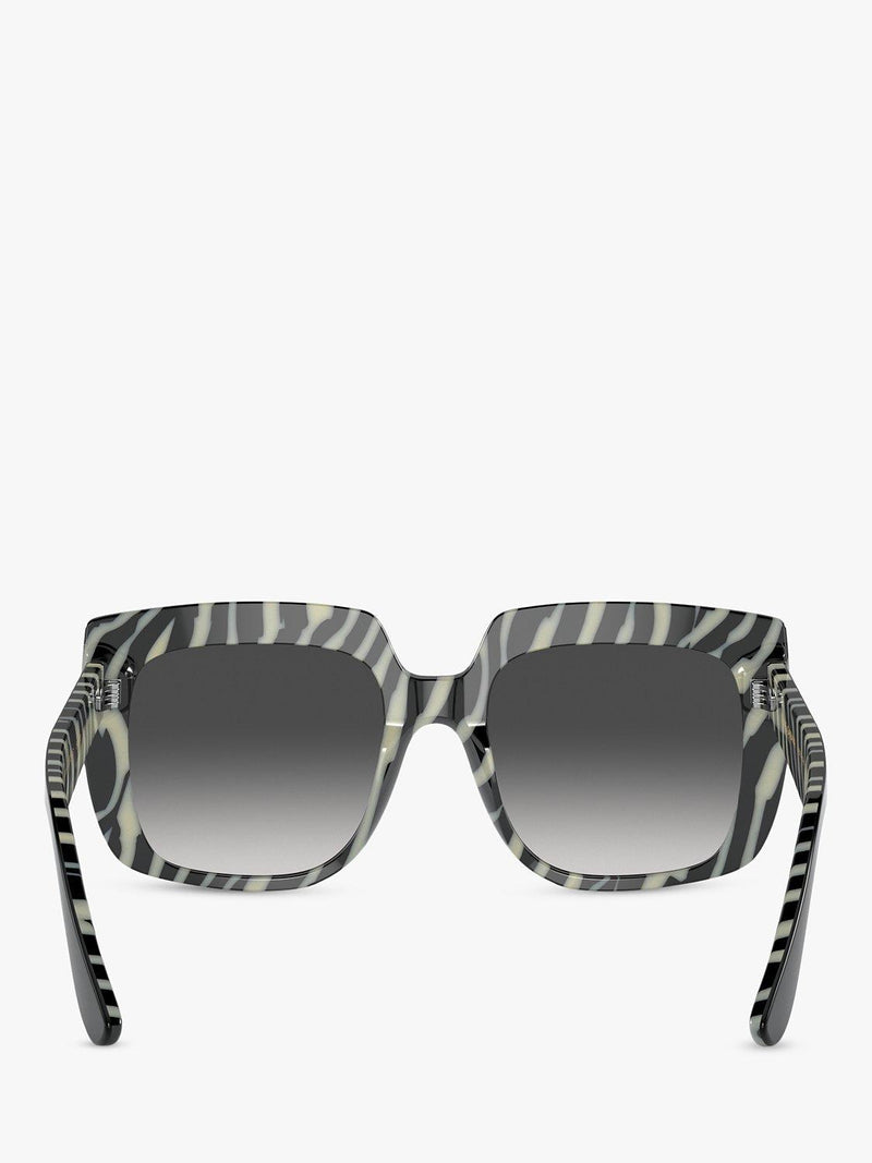 Dolce & Gabbana black square sunglasses, gradient lenses, imported from the UK