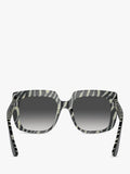 Dolce & Gabbana black square sunglasses, gradient lenses, imported from the UK
