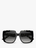 Dolce & Gabbana black square sunglasses, gradient lenses, imported from the UK