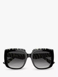 Dolce & Gabbana black square sunglasses, gradient lenses, imported from the UK