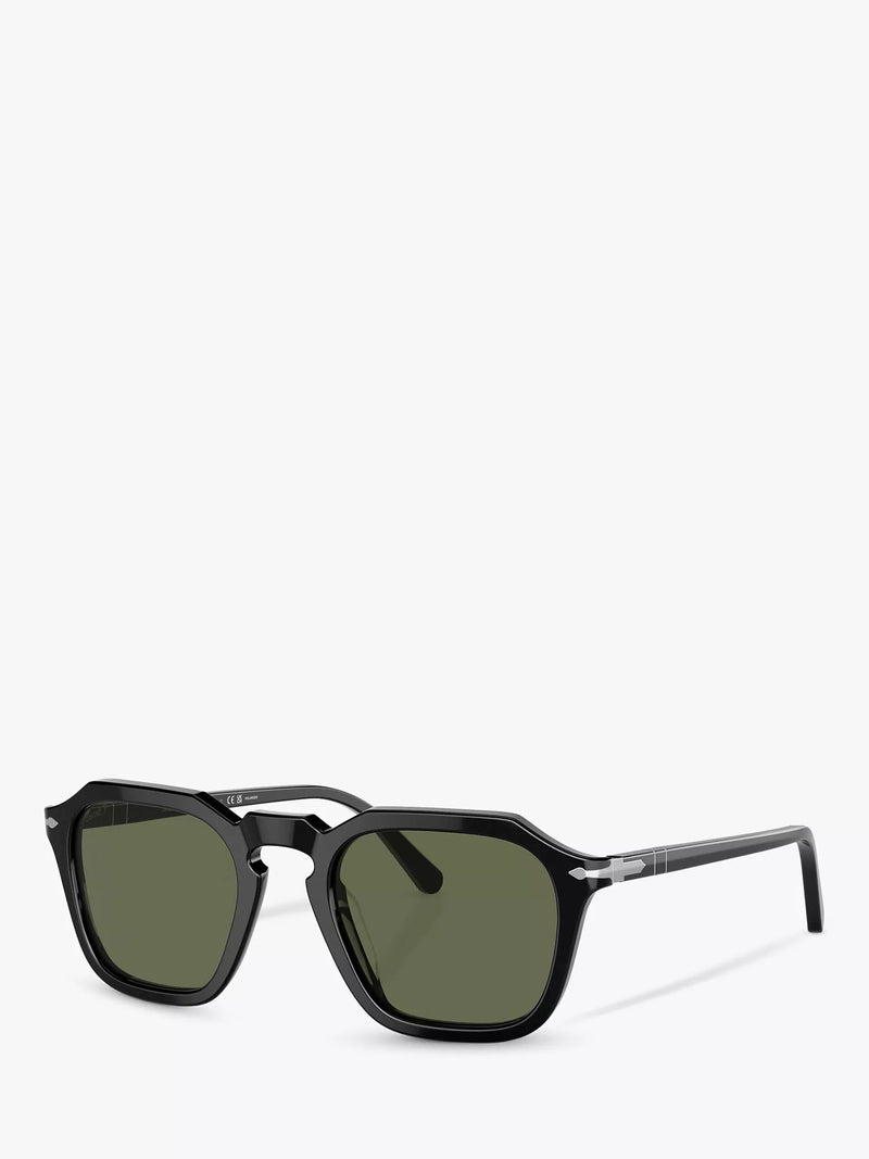 Persol PO3292S polarised square sunglasses 50mm - British product
