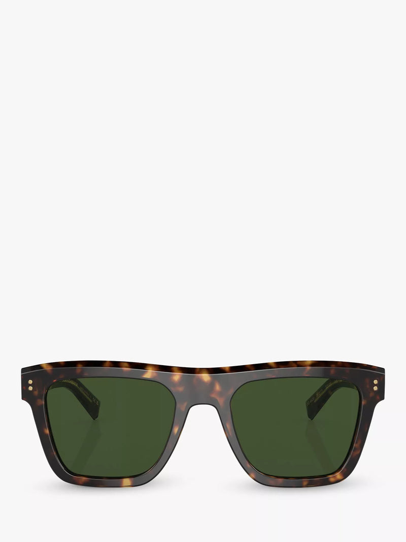 Dolce Gabbana square sunglasses brown acetate frame - British product