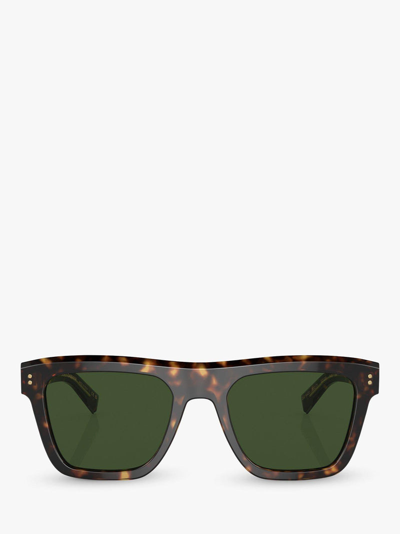 Dolce Gabbana square sunglasses brown acetate frame - British product