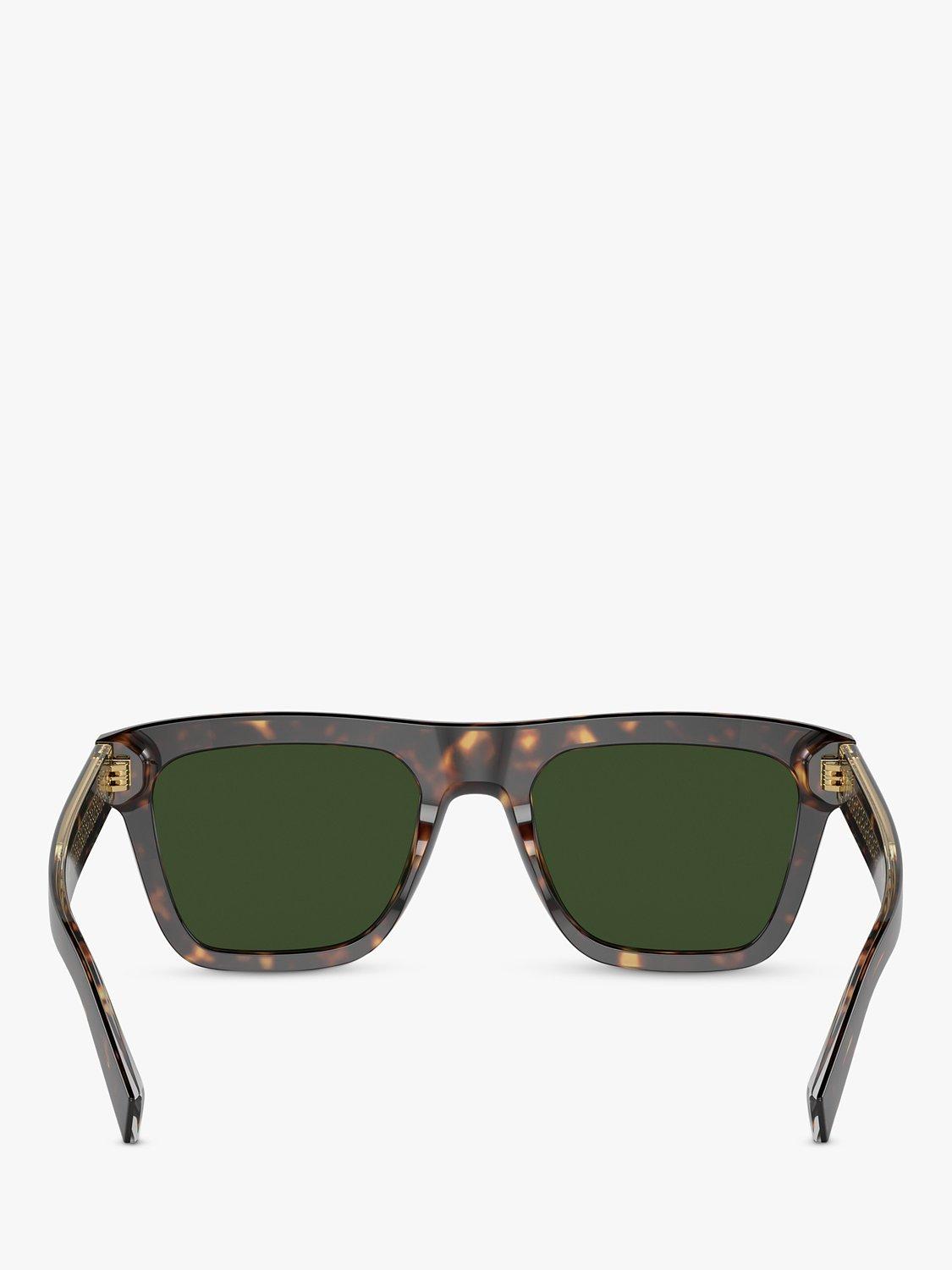 Dolce Gabbana square sunglasses brown acetate frame - British product