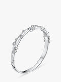 Jools by Jenny Brown cubic zirconia double row bangle (British brand)