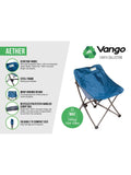 Vango Aether recycled folding camping chair (British brand)