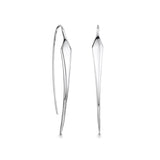 Jools by Jenny Brown elongated diamond tip fishhook earrings 5cm - British product
