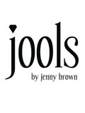 Jools by Jenny Brown cubic zirconia earrings silver, imported from the UK