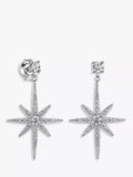 Jools by Jenny Brown north star drop earrings (British brand)