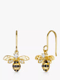 Jools by Jenny Brown Bee Cubic Zirconia Drop Earrings