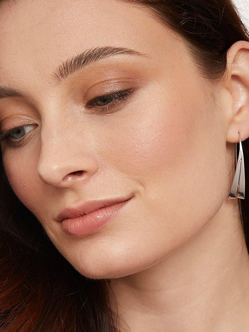 Jools by Jenny Brown split sail earrings silver - British product