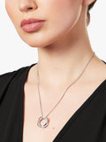 Jools by Jenny Brown pendant necklace 2cm open twisted circle - British product