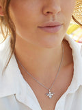 Jools by Jenny Brown bee pendant necklace with cubic zirconia, UK version