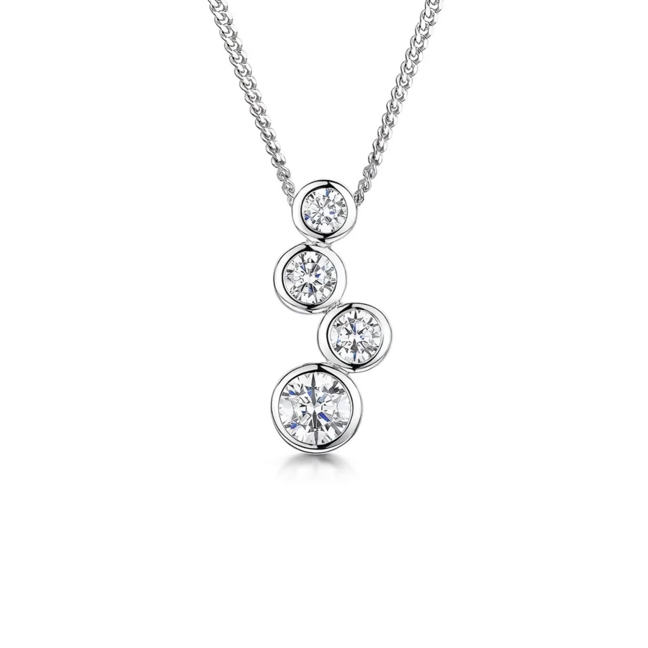 Jools by Jenny Brown bubble drop pendant necklace - British product