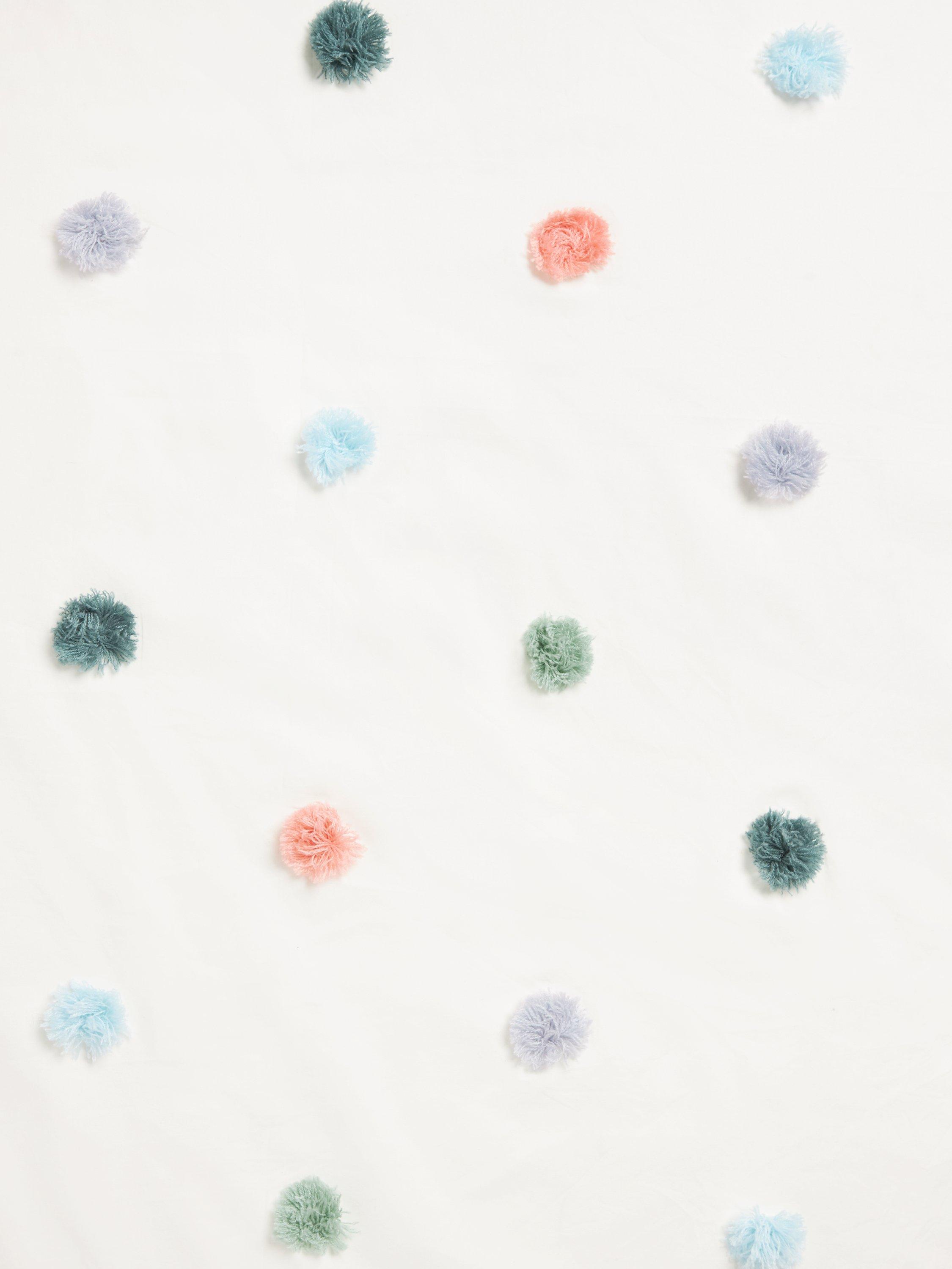 John Lewis curtain panel White/Multi 185x120cm (British brand)