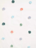 John Lewis curtain panel White/Multi 185x120cm (British brand)